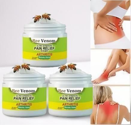 Bee Venom Joint and Bone Therapy Cream - (Buy 1 Get 2 FREE 🔥)